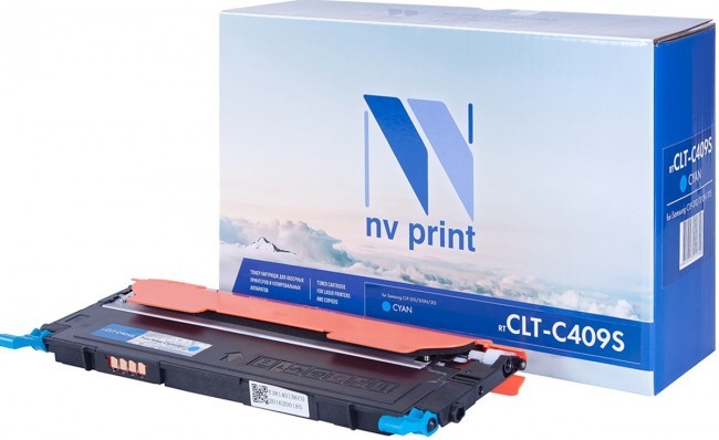Картридж NVP совместимый NV-CLT-C409S Cyan для Samsung CLP 310/ 310N/ 315/ 315N/ 315W/ CLX 3170/ 3170N/ 3170FN/ 3175/ 3175FN/ 3175FW/ 3175N (1000k) [new]