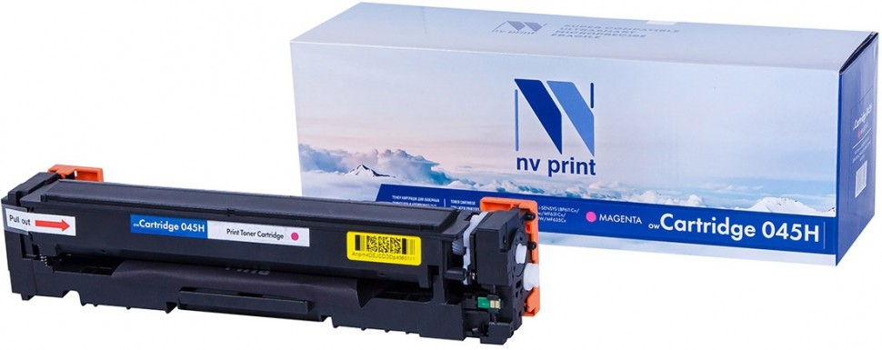 Картридж NVP совместимый NV-045H Magenta для Canon i-Sensys LBP 611Cn/ 613Cdw/ MF 631Cn/ 633Cdw/ 635Cx (2200k) [new]