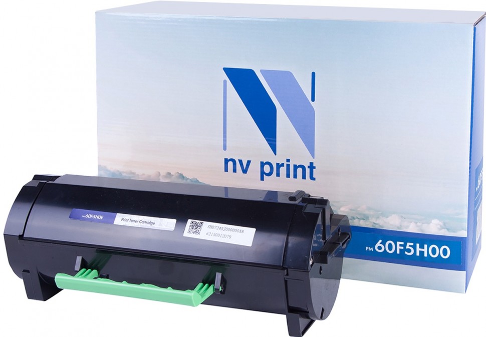 Картридж NVP совместимый NV-60F5H00 для Lexmark MX 310/ 310dn/ 410/ 410de/ 510/ 510de/ 511/ 511de/ 511dhe/ 511dte/ 610/ 611/ 611de/ 611dhe (10000k) [new]