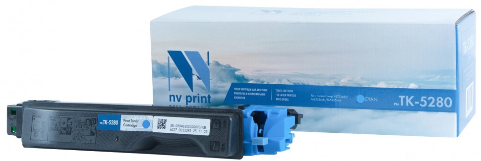 Тонер-картридж NVP совместимый NV-TK-5280 Cyan для Kyocera Ecosys P6235cdn/M6235cidn/M6635cidn (11000k) [new]