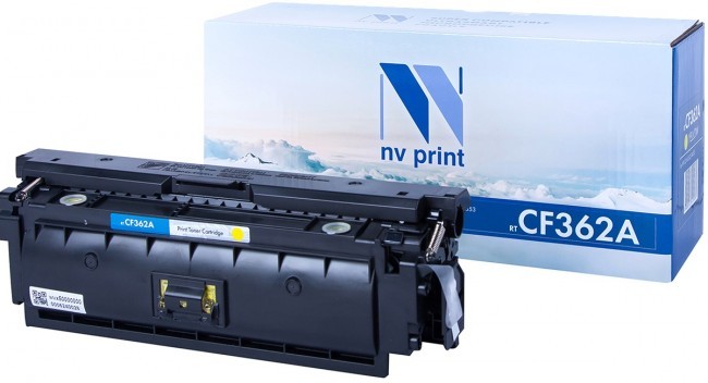 Картридж NVP совместимый NV-CF362A Yellow для HP Color LaserJet M552dn/ M553dn/ M553n/ M553x/ M577dn. M577f/ M577c (5000k) [new]