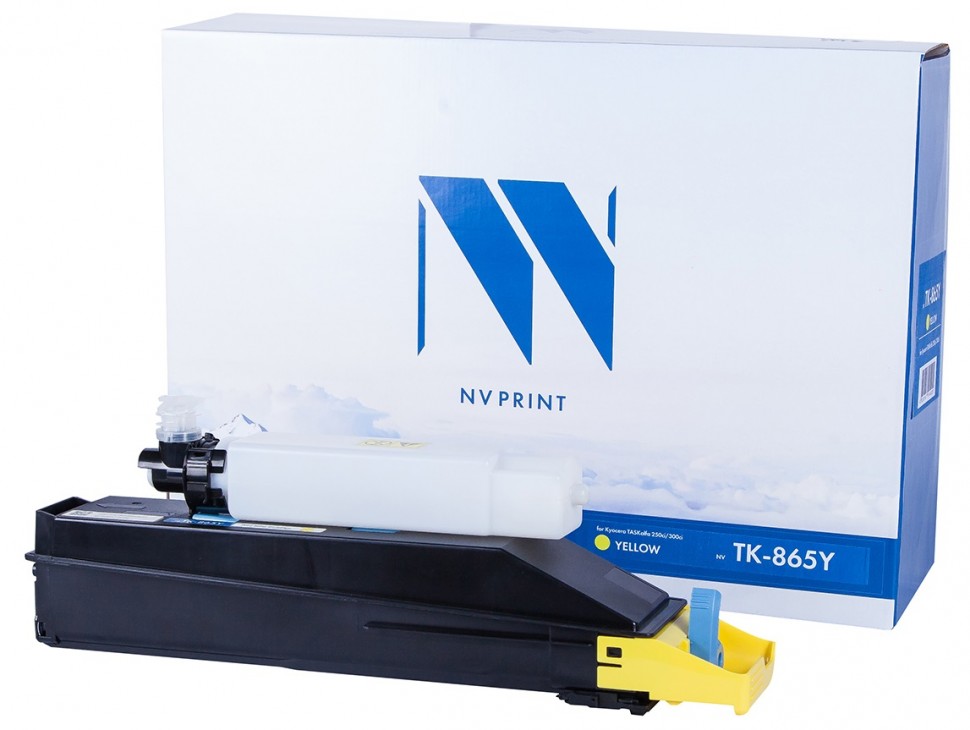 Картридж NVP совместимый NV-TK-865 Yellow для Kyocera TASKalfa 250ci/300ci (12000k) [new]