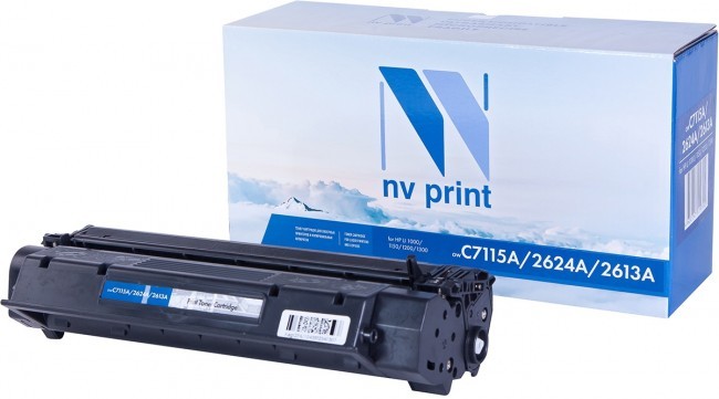 Картридж NVP совместимый NV-C7115A/Q2624A/Q2613A для HP LaserJet 1000/ 1000W/ 1005/ 1005W/ 1200/ 1200N/ 1200SE/ 1220/ 1220SE/ 3300/ 3300MFP/ 3310/ 3320/ 3320MFP/ 3320N/ 3320N MFP/ 3330/ 3330MFP/ 3380/ 3380MFP/ 1150/ 1300/1300N/ 1300Xi (2500k) [new]