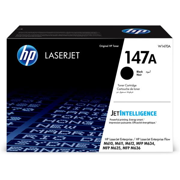 Картридж 147A для HP LaserJet M610dn105К (О) черный W1470A