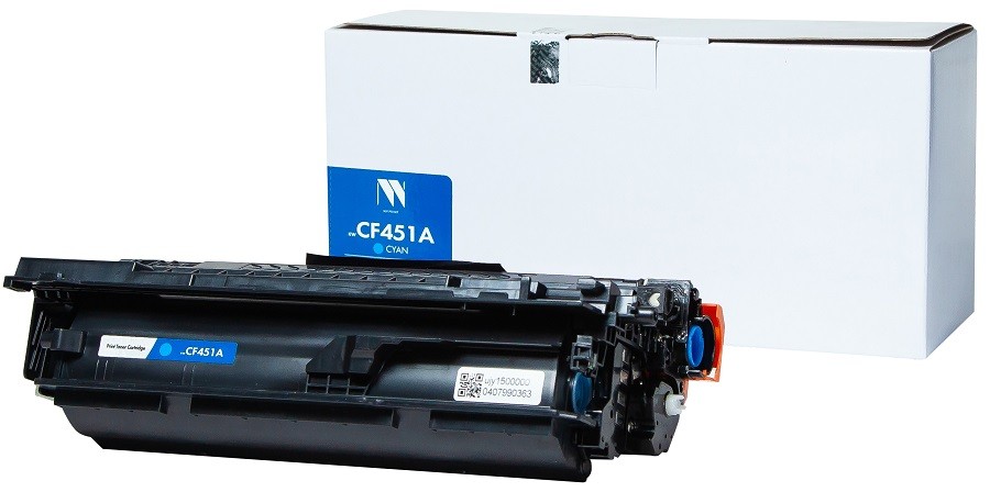 Картридж NVP совместимый NV-CF451A Cyan для HP LaserJet M652DN/M653DN/M681DH/M653X/M681F/M681Z/M682Z (10500k) [new]