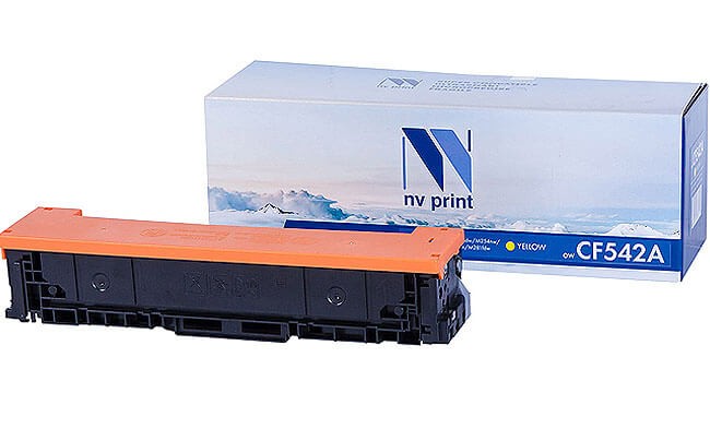 Картридж NVP совместимый NV-CF542A Yellow для HP Color LaserJet Pro M254dw/ M254nw/ M280nw/ M281fdn/ M281fdw (1300k) [new]
