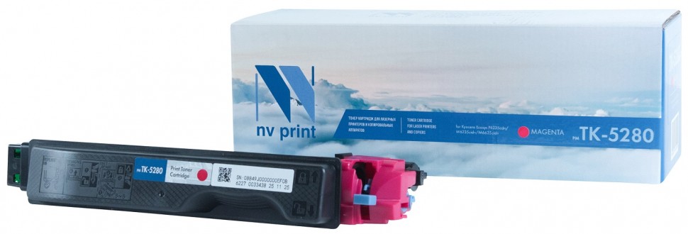 Тонер-картридж NVP совместимый NV-TK-5280 Magenta для Kyocera Ecosys P6235cdn/M6235cidn/M6635cidn (11000k) [new]