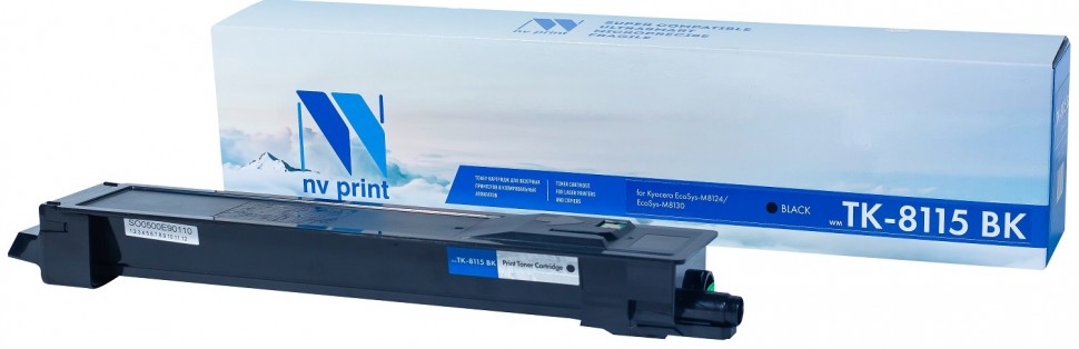 Картридж NVP совместимый NV-TK-8115 Black для Kyocera EcoSys-M8124/EcoSys-M8130 (12000k) [new]