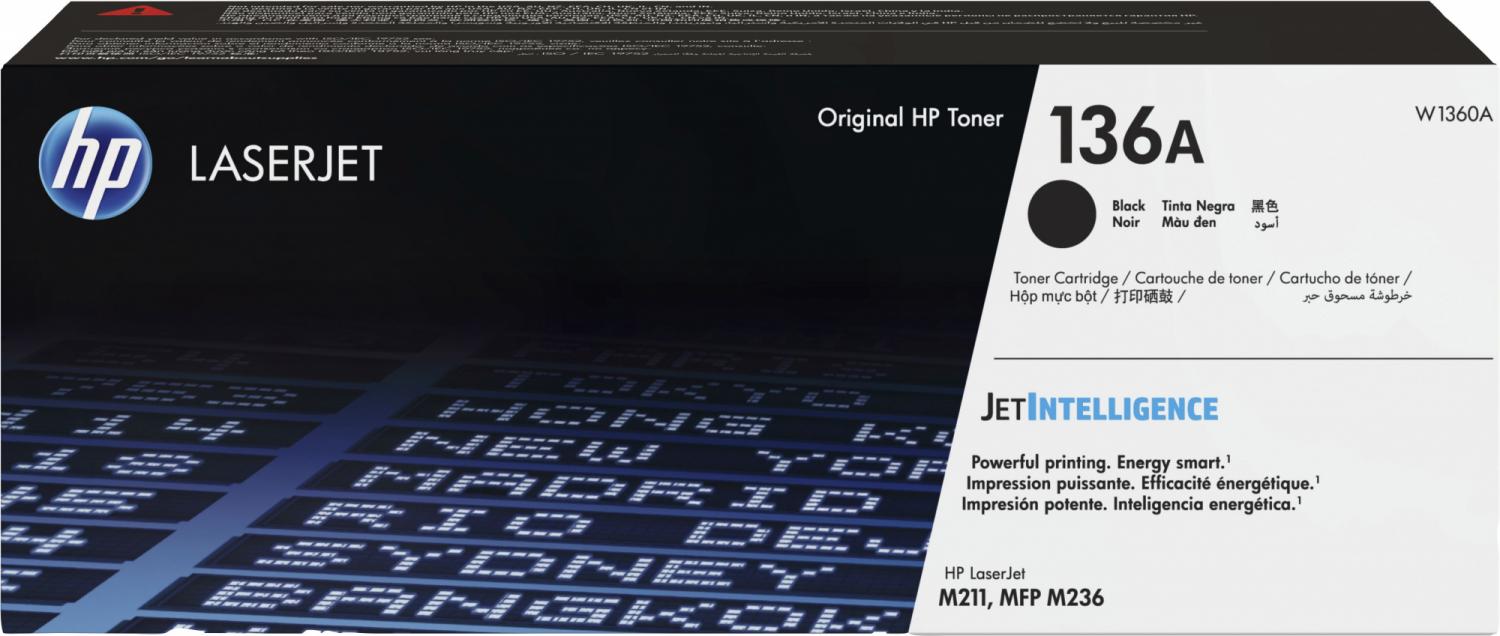 Картридж 136A для HP LJ M211d/dw/M236d/dw, 1,15К (О) W1360A черный