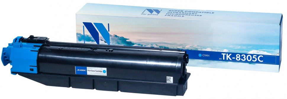 Картридж NVP совместимый NV-TK-8305 Cyan для Kyocera TASKalfa-3050/TASKalfa-3051/TASKalfa-3550/TASKalfa-3551 (15000k) [new]