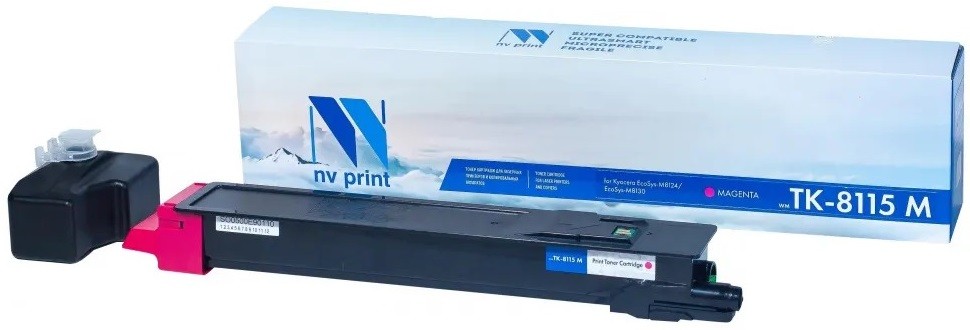 Картридж NVP совместимый NV-TK-8115 Magenta для Kyocera EcoSys-M8124/EcoSys-M8130 (6000k) [new]