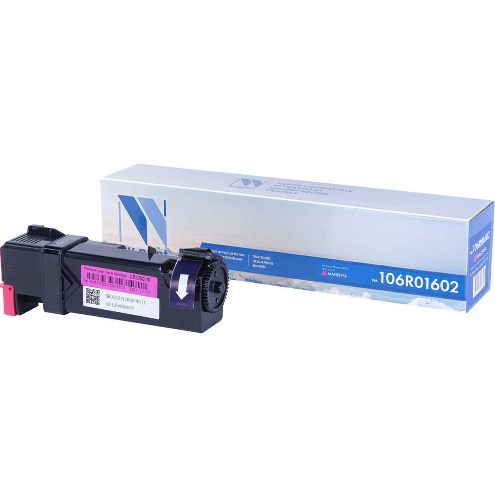 Картридж NVP совместимый NV-106R01602 Magenta для Xerox Phaser 6500 / WorkCentre 6505 (2500k) [new]