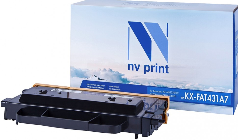 Картридж NVP совместимый NV-KX-FAT431A7 для Panasonic KX-MB2230RU/ MB2270RU/ MB2510RU/ MB2540RU/ MB2571RU (6000k) [new]