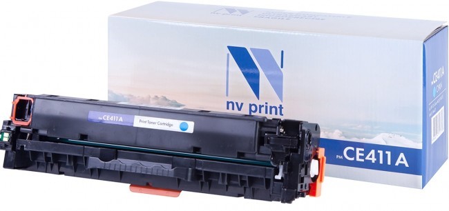 Картридж NVP совместимый NV-CE411A Cyan для HP Color LaserJet 300 MFP M375nw/ 400 MFP M475dn/ 400 MFP M475dw/ 300 M351a/ 400 M451dn/ 400 M451dw/ 400 M451nw (2600k) [new]
