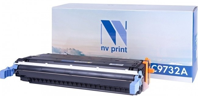 Картридж NVP совместимый NV-C9732A Yellow (БЕЗ ГАРАНТИИ) для HP Color LaserJet 5500/ 5500DN/ 5500DTN/ 5500HDN/ 5500TDN/ 5500N/ 5550/ 5550DN/ 5550DTN/ 5550HDN/ 5550N (12000k) [reman]