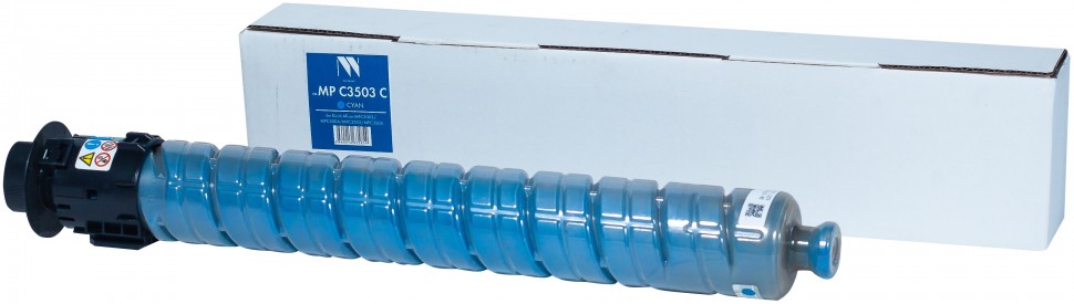 КартриджNVP совместимый NV-MPC3503 Cyan для Ricoh Aficio-MPC3003/MPC3004/MPC3503/MPC3504 (18000k) [new]