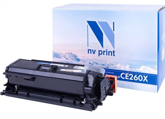 Картридж NVP совместимый NV-CE260X Black для HP Color LaserJet CP4525dn/ CP4525n/ CP4525xh (17000k) [new]