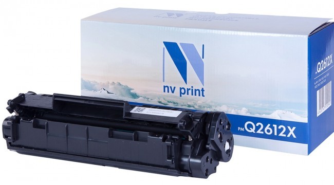 Картридж NVP совместимый NV-Q2612X для HP LaserJet 1010/ 1012/ 1015/ 1018/ 1020/ 1022/ 3015/ 3020/ 3030/ 3050/ 3050Z/ 3052/ 3055/ M1005mfp (3000k) [new]