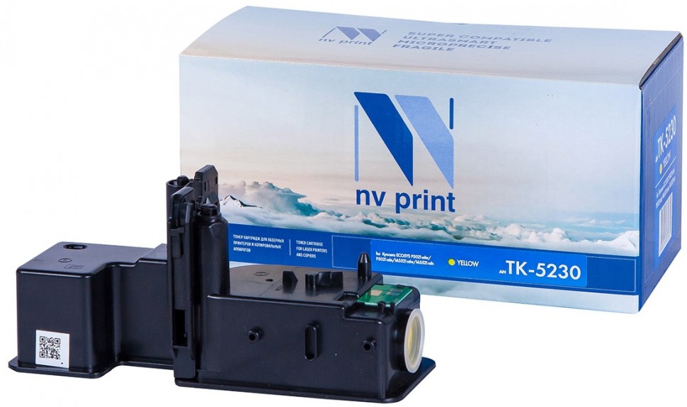 Картридж NVP совместимый NV-TK-5230 Yellow для Kyocera Ecosys M5521cdn/ M5521cdw/ P5021cdn/ P5021cdw (2200k) [new]