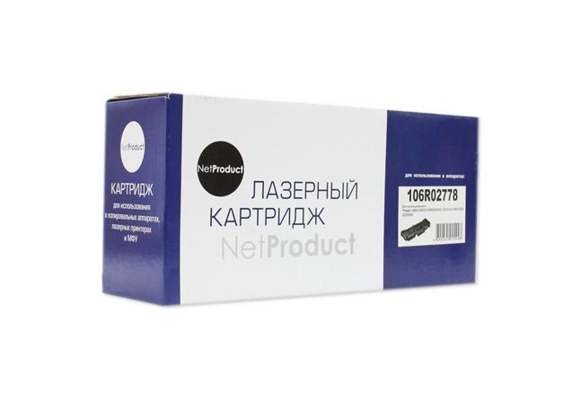 Тонер-картридж NetProduct (N-106R02778) для Xerox Phaser 3052/3260/WC 3215/3225, 3K(новая прошивка)