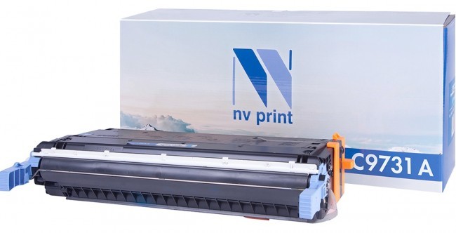 Картридж NVP совместимый NV-C9731A Cyan (БЕЗ ГАРАНТИИ) для HP Color LaserJet 5500/ 5500DN/ 5500DTN/ 5500HDN/ 5500TDN/ 5500N/ 5550/ 5550DN/ 5550DTN/ 5550HDN/ 5550N (12000k) [reman]