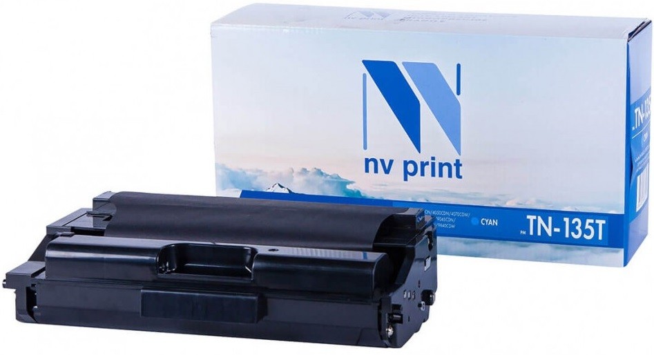 Картридж NVP совместимый NV-TN-135T Cyan для Brother DCP-9040CN/ HL-4040CN/ HL-4050CDN/ MFC-9440CN/ MFC-9450CDN (4000k) [new]