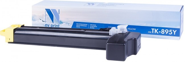 Картридж NVP совместимый NV-TK-895 Yellow для Kyocera FS-C8020MFP/ FS-C8025MFP/ FS-C8520MFP/ FS-C8525MFP (6000k) [new]