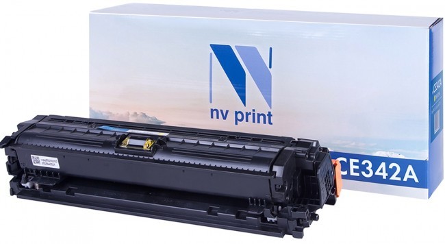 Картридж NVP совместимый NV-CE342A Yellow для HP Color LaserJet 700 M775dn/ 700 M775f/ 700 M775z/ 700 M775z+ (16000k) [reman]