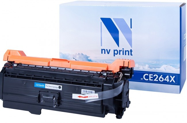 Картридж NVP совместимый NV-CE264X Black для HP Color LaserJet CM4540/ CM4540f/ CM4540fskm (17000k) [new]