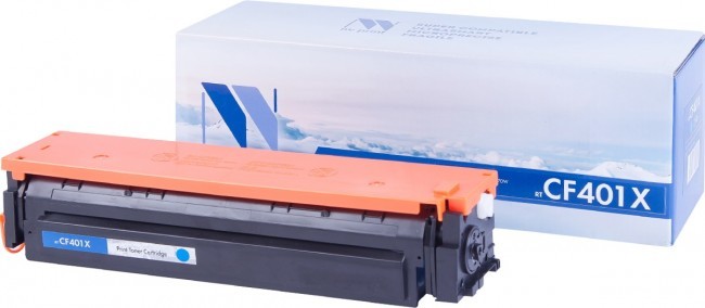 Картридж NVP совместимый NV-CF401X Cyan для HP Color LaserJet Pro M252dw/ M252n/ M274n/ M277dw/ M277n (2300k) [new]