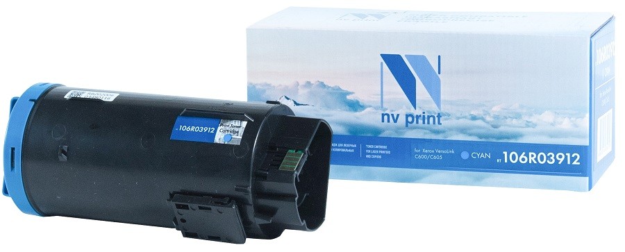 Картридж NVP совместимый NV-106R03912 Cyan для Xerox VersaLink C600/C605 (10100k) [new]