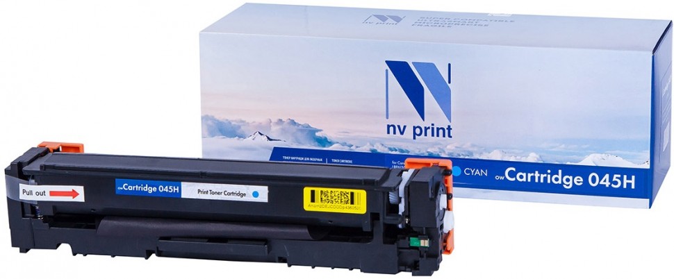 Картридж NVP совместимый NV-045H Cyan для Canon i-Sensys LBP 611Cn/ 613Cdw/ MF 631Cn/ 633Cdw/ 635Cx (2200k) [new]