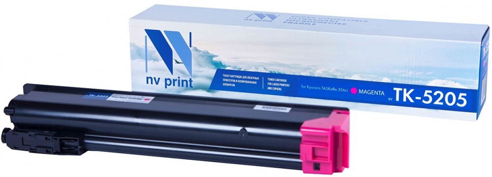 Картридж NVP совместимый NV-TK-5205 Magenta для Kyocera TASKalfa 356ci (12000k)
