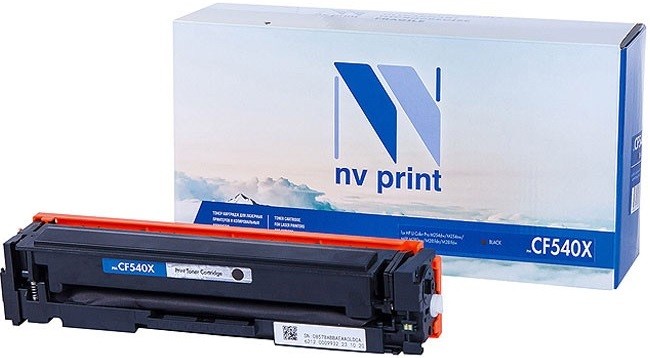 Картридж NVP совместимый NV-CF540X Black для HP Color LaserJet Pro M254dw/ M254nw/ M280nw/ M281fdn/ M281fdw (3200k) [new]