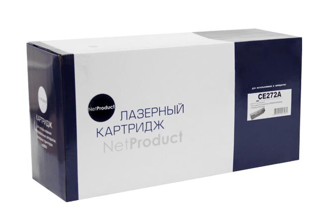 Картридж NetProduct (N-CE272A) для HP CLJ CP5520/5525/Enterprise M750, Восстанов., Y, 15K