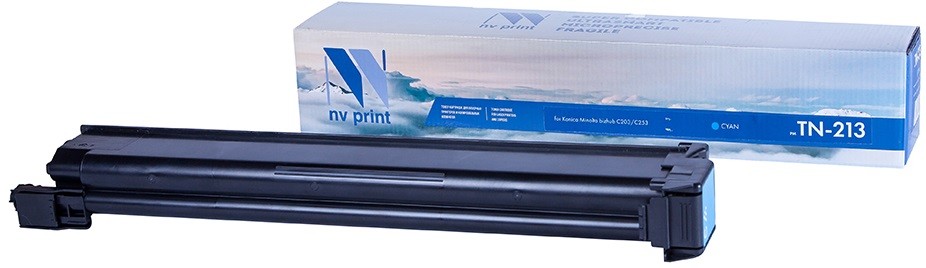 Тонер-картридж NVP совместимый NV-TN-213 Cyan для Konica-Minolta bizhub: C203/ C253 (19000k) [new]
