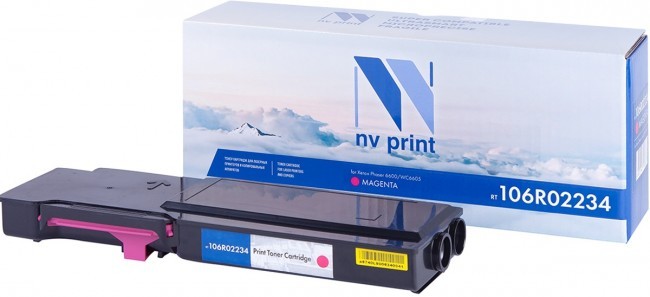Картридж NVP совместимый NV-106R02234 Magenta для Xerox Phaser 6600/WorkCentre 6605 (6000k) [new]