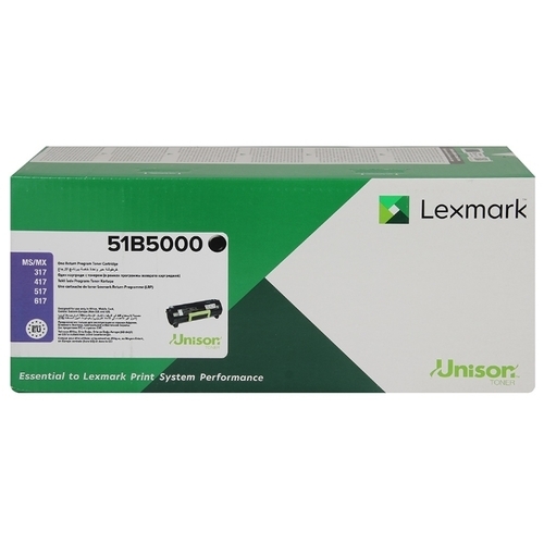 Картридж Lexmark для MS317, MS417, MS517, MS617, MX317, MX417, MX517, MX617 2.5K (О)  51B5000