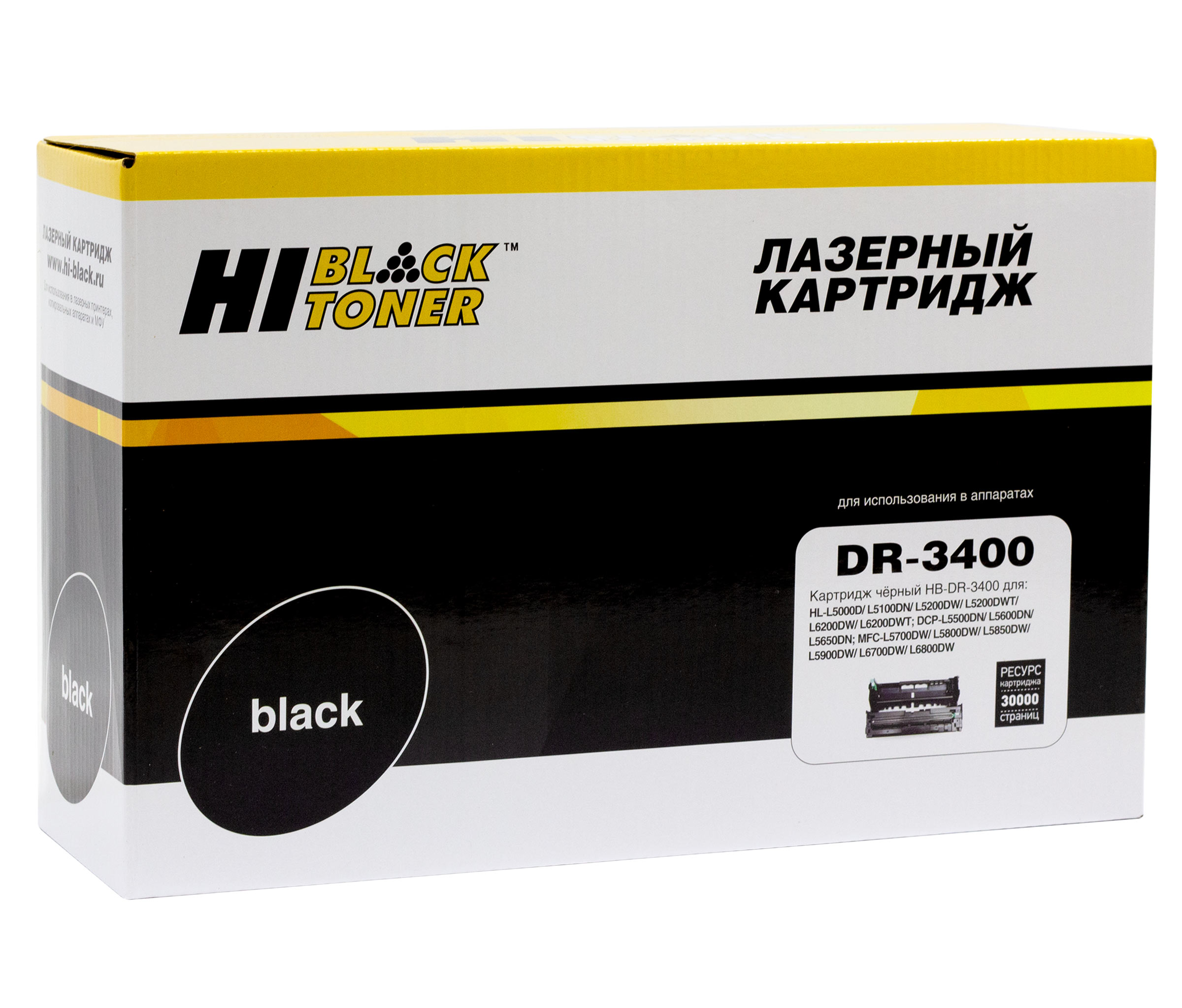 Драм-юнит Hi-Black (HB-DR-3400) для Brother HL-L5000/5100/5200/6250/6300/6400 30K