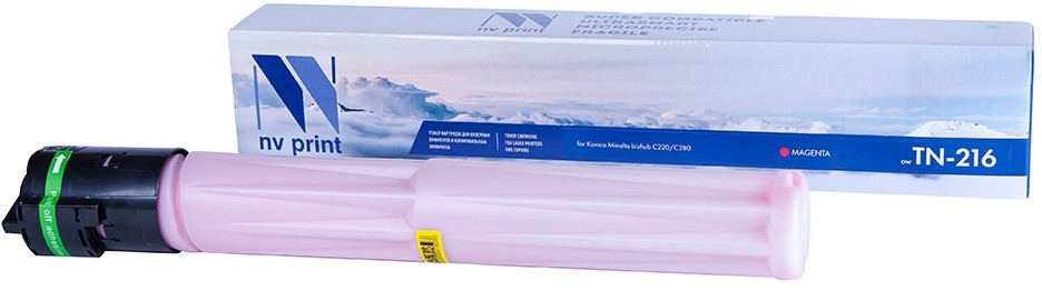 Тонер-картридж NVP совместимый NV-TN-216 Magenta для Konica-Minolta bizhub: C220/ C280 (26000k) [new]