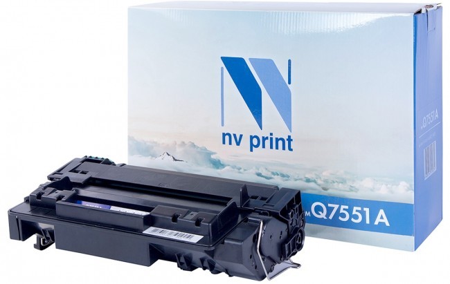 Картридж NVP совместимый NV-Q7551A для HP LaserJet M3027/ M3027x/ M3035/ M3035xs/ P3005/ P3005d/ P3005dn/ P3005n/ P3005x (6500k) [new]
