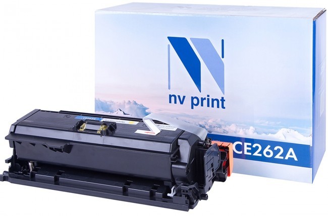 Картридж NVP совместимый NV-CE262A Yellow для HP Color LaserJet CP4025dn/ CP4025n/ CP4525dn/ CP4525n/ CP4525xh (11000k) [new]