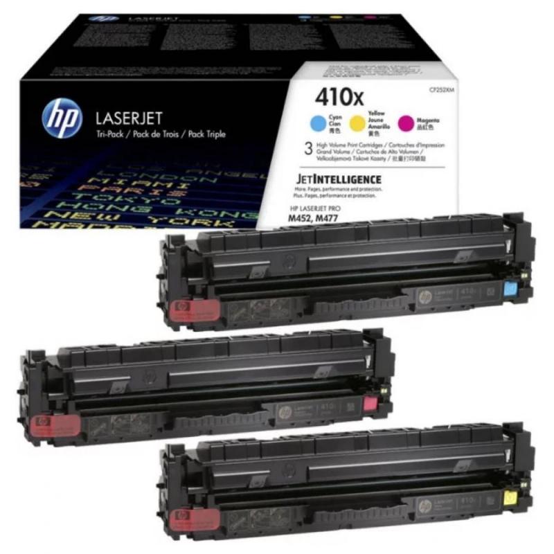 Набор картриджей 410X HP Color LaserJet Pro M377/M452/MFP M477, 5К (О) C/M/Y CF252XM