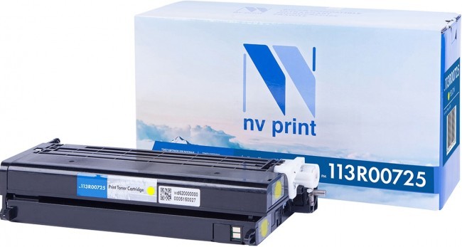 Картридж NVP совместимый NV-113R00725 Yellow для Xerox Phaser 6180 (6000k) [new]