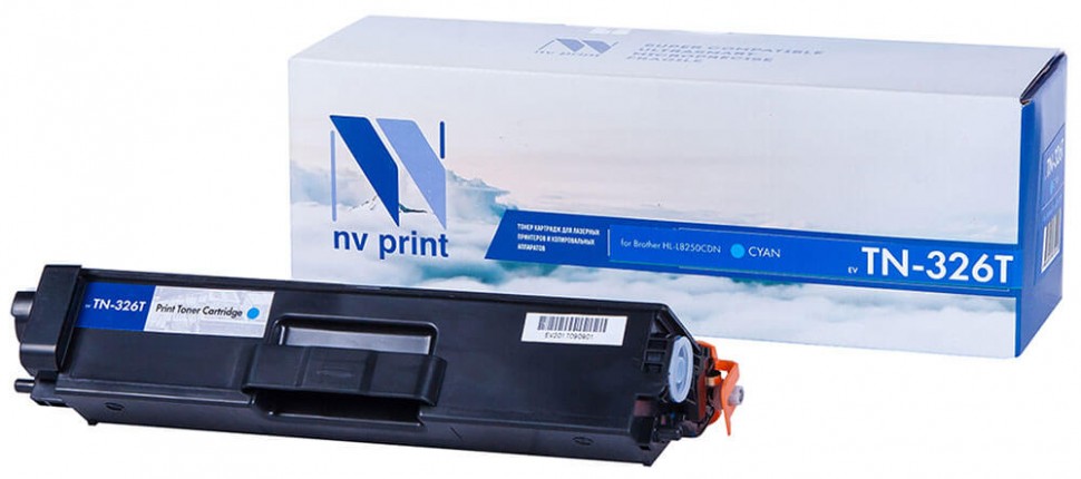 Картридж NVP совместимый NV-TN-326T Cyan для Brother HL-L8250CDN (4000k) [new]