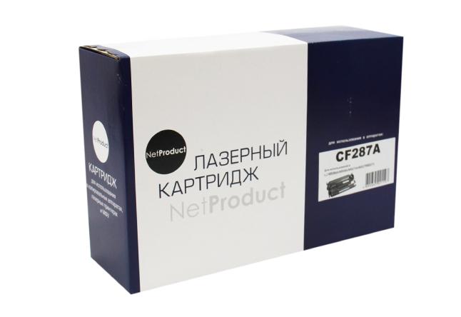 Картридж NetProduct (N-CF287A) для HP LJ M501dn/M506dn/M506x/M527dn/M527f/M527c, 9K