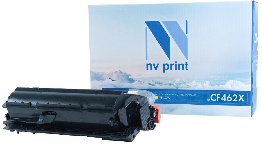 Картридж NVP совместимый NV-CF462X Yellow для HP Color Laser Jet M652DN/M653DN/M653X (22000k) [new]