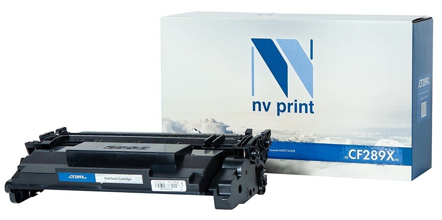 Тонер-картридж NVP-CF289X (БЕЗ ЧИПА) ( БЕЗ ГАРАНТИИ) для HP LaserJet M507/M528 (10000k) [new]