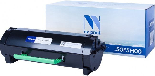 Картридж NVP совместимый NV-50F5H00 для Lexmark MS 310/ 310d/ 310dn/ 410/ 410d/ 410dn/ 510/ 510dn/ 610/ 610de/ 610dn/ 610dte (5000k) [new]