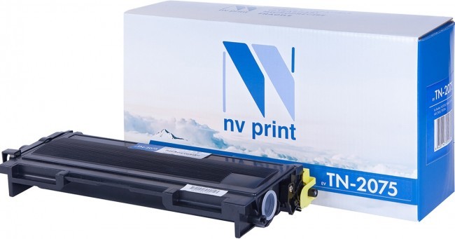 Картридж NVP совместимый NV-TN-2075T для Brother HL-2030R/ HL-2040R/ HL-2070NR/ DCP-7010R/ DCP-7025R/ MFC-7420R/ MFC-7820NR/ FAX-2920R (2500k) [new]